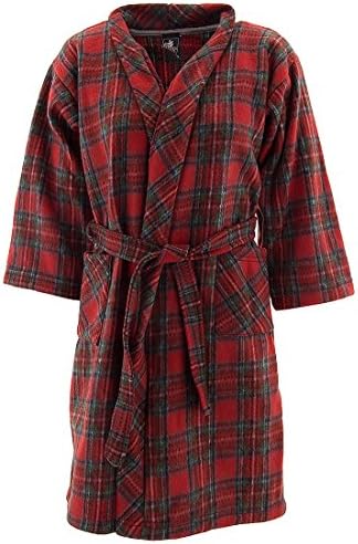 Five Up America 2T-10 Boys Red Plaid Bath Robes 12