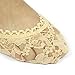 kilofly Lace Liner No Show Socks [Set of 3 Pairs]