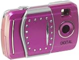Digital Concepts Kids Cam Sticker Wizard Point & Shoot Digital Camera, PC-Web-Video Clips, Green