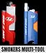 Smokers Multi Tool Lighter Holder Ashtray Bottle Opener