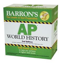 Barron's AP World History Flash Cards by Lorraine Lupinskie-Huvane