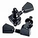 lotmusic A0394 6pcs 3L3R Guitar Tuning Pegs Machine Head Tuners Black for Gibson replacement