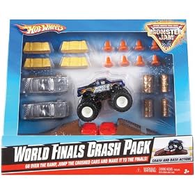 Hot Wheels Monster Jam World Finals Crash Pack by Mattel