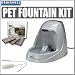 Drinkwell Platinum Pet Fountain + Cleaning Kit + 3 Filter Cartridges