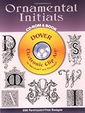 Ornamental Initials CD-ROM and Book (Electronic Clip Art)