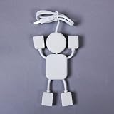 Forme Robot USB 2,0 4 Ports Hub Haute-vitesse PC