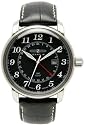 Zeppelin Herrenarmbanduhr LZ 127 Transatlantic Quarz GMT zweite Zeitzone schwarz 7642-2
