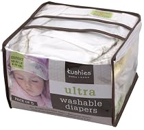 Kushies - Reusable Ultra Diapers for Toddlers - 5 Pack