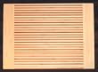 Two Tone Mission Style Bamboo Cutting Board 15-1/2" x 11-1/2" [CAPITOL CITY LUMBER]