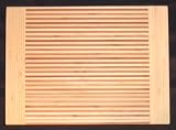 Two Tone Mission Style Bamboo Cutting Board 15-1/2" x 11-1/2" [CAPITOL CITY LUMBER]