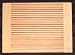 Two Tone Mission Style Bamboo Cutting Board 15-1/2 x 11-1/2 [CAPITOL CITY LUMBER]