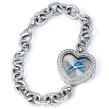 NFL Women's FH-DET Heart Collection Detroit Lions Watch