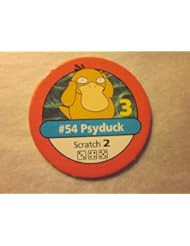 From Amazon.com. Click for details:
 Pokemon Master Trainer 1999 Pokemon Chip Pink #54 Psyduck 3 Scratch 2 Pokemon Master Trainer 1999 Pokemon Chip Pink #54 Psyduck 3 Scratch 2