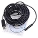 USB Endoscope Waterproof Inspection Camera Borescope 7M