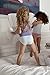 Feathers Girls Multi Stripe Snug Fit Tagless Briefs Underwear - 100% Cotton Super Soft Panties, 5