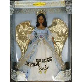 Barbie Angel of Peace African American doll by 