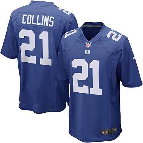 Mens Landon Collins #21 Blue Game Jerseys