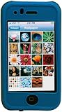 Durable Flexible Soft Blue Top with Black Cover Silicone Skin Case for Apple 2nd Generation iPhone 3G and iPhone 3GS 3G Speed