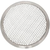 Thunder Group ALPZ11 Seamless-Rim Aluminum Pizza Screen, 11 Inch