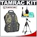 Tamrac Adventure 9 Photo & Computer Backpack (Camouflage) + Tripod + Accessory Kit for Canon Rebel XSi, XS, XTi, 40D, Nikon D40, D60, D80, D200, D300, D700, Olympus Evolt E-410, E-420, E-510, E-520, and Sony Alpha A200, A300, A350, A700 Digital SLR Cameras