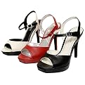 Anne Michelle by Journee Toe Ankle Strap Pumps