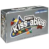 Hershey's Kissables Candies, 1.5-Ounce Packets in 24-Count Boxes (Pack of 2)