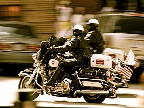 Police Poster Police Officer Poster Motorcycle Poster Police Motor 18x24
