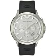 Emporio Armani Men's AR0634 Chronograph Black Rubber Watch