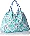Water Resistant Beach Bag with Inside Lining and Top Handle - 22