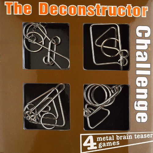 The De-constructor Challenge: 4 Metal Brain Teaser 