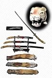 3 Piece Japanese Tiger Katana Super Set