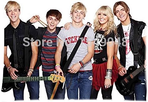 Ulive Famous Movie Star &Amp; Music Singer Band Series Custom Soft Pillow Case Cover 20X30(2 Sides) - R5 Loud Ross Lynch Family