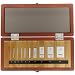 Mitutoyo Ceramic Rectangular Micrometer Inspection Gage Block Set, ASME Grade AS-1, 1.0 - 25 mm Length (10 Blocks)