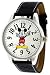 Disney #41546 Women's Oversize Leather Strap Mickey Mouse Watch