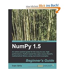 Numpy 1.5 Beginner's Guide