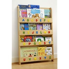 The Tidy Books Children's Bookcase (Clear, Capitals)
