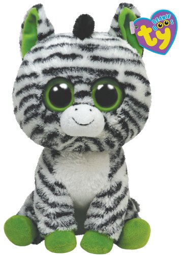 Ty Beanie Baby:Ty Beanie Boos Zig-Zag - Zebra Images