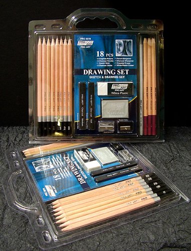 ProArt 18 Piece Drawing & Sketch Set