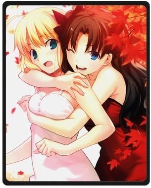 Super Soft Fuzzy Fur Warm Japan Anime Cartoon Sexy Girl Throw Blanket 50 X 80 inches
