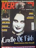 Kerrang! Issue 826 (Cradle of Filth cover)