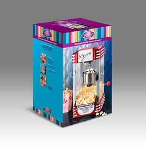 Nostalgia Electrics Rkp-630 Retro Diner Style Hot Oil Popcorn Popper