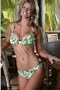 Women's Swimsuit Separate by Blue Sky Swimwear Surf Green; Underwire Top: Swimwear Top Only