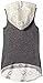Beautees Girls' Sleeveless Screen Hoodie