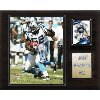 NFL Carolina Panthers Jon Beason Player Plaque
