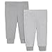 SkipHop Baby Petite Triangles Pants, Grey, 6 Months