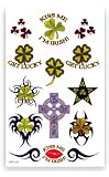 St. Patrick's Day Irish Tribal Shamrock Temporary Tattoos #107