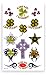St. Patrick's Day Irish Tribal Shamrock Temporary Tattoos
