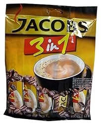 Jacobs 3 in 1 Instant Coffee 10pk (10 x 12g) 120g