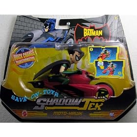 Click here to buy Batman Shadow Tek - Robin with Moto Hawk Cycle by Batman Shadow Tek.