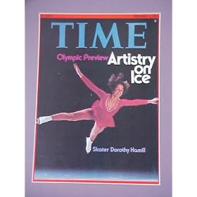 Dorothy Hamill Olympic Skater February 2 1976 Time Magazine Fabulous Beautiful Condition Professionally Matted Cover 11 X 14 Inch Size Delivered Ready For Framing